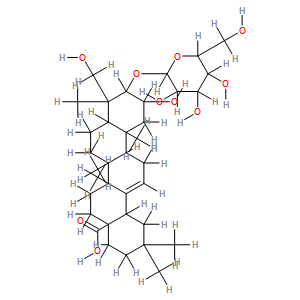 贝萼皂苷元-3- O-β-D-吡喃葡萄糖苷  97