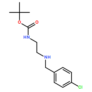 Carbamic acid, N-[2-[[(4-chlorophenyl)methyl]amino]ethyl]-, 1,1-dimethylethyl ester