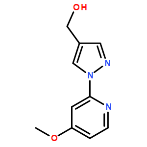 (1-(4-methoxypyridin-2-yl)-1H-pyrazol-4-yl)methanol