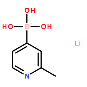 lithium trihydroxy(2-methylpyridin-4-yl)borate
