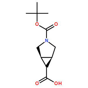 (1R,5S,6s)-3-(tert-butoxycarbonyl)-3-azabicyclo[3.1.0]hexane-6-carboxylic acid