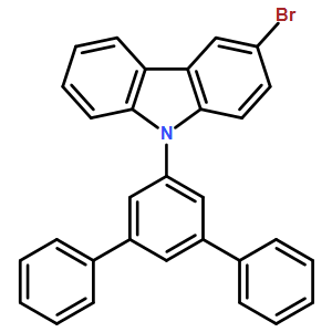 3-Bromo-9-(1,1':3',1"-terphenyl)-5'-yl-9H-carbazole