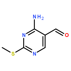 4-aMino-2-(Methylthio)pyriMidine-5-carbaldehyde