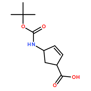 (1S,4R)-(-)-4-(Boc-氨基)-2-环戊烯羧酸