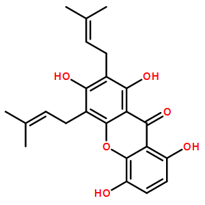 1,3,5,8-四羟基-2,4-双(3-甲基-2-丁烯基)-9H-氧杂蒽-9-酮