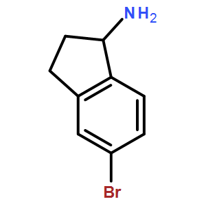 1H-INDEN-1-AMINE, 5-BROMO-2,3-DIHYDRO-