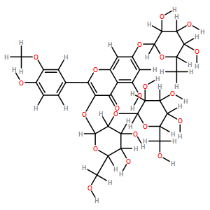 异鼠李素-3-O-槐二糖-7-O-鼠李糖苷 （90%）