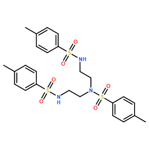 4-methyl-N,N-bis(2-(4-methylphenylsulfonamido)ethyl)benzenesulfonamide