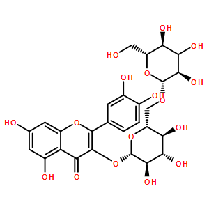 槲皮素-3-龙胆二糖甙