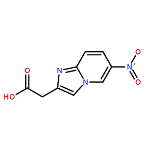 2-(6-nitroimidazo[1,2-a]pyridin-2-yl)acetic acid