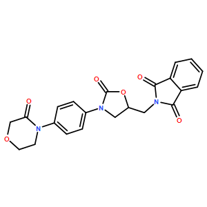 2-[[(5S)-2-Oxo-3-[4-(3-oxo-4-Morpholinyl)phenyl]-5-oxazolidinyl]Methyl]-1H-isoindole-1,3(2H)-dione