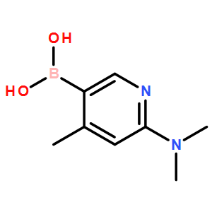 (6-(dimethylamino)-4-methylpyridin-3-yl)boronic acid