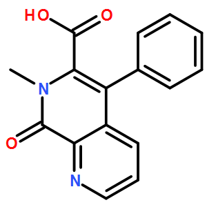 7-Methyl-8-oxo-5-phenyl-7,8-dihydro-1,7-naphthyridine-6-carboxylic acid