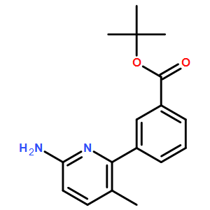 3-(6-氨基-3-甲基吡啶-2-基)苯甲酸叔丁酯