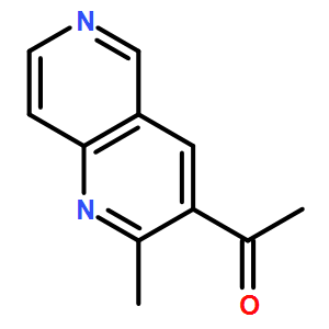1-(2-Methyl-1,6-naphthyridin-3-yl)ethanone