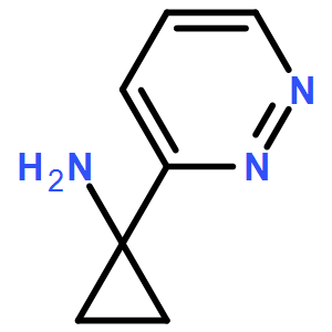 1-(pyridazin-3-yl)cyclopropanamine