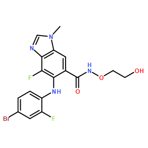 Binimetinib; MEK162,ARRY-162,ARRY-438162