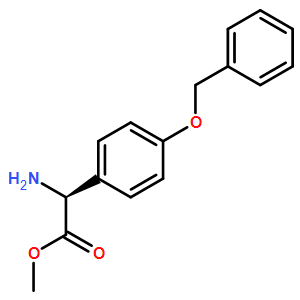 Methyl(2S)-2-amino-2-(4-benzyloxyphenyl)acetate