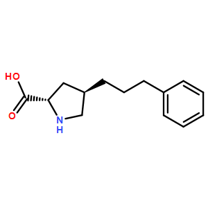 (2S,4R)-4-(3-phenylpropyl)pyrrolidine-2-carboxylicacid