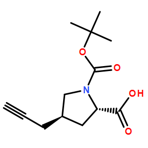 Boc-(2S,4R)-1-(tert-butoxycarbonyl)-4-(prop-2-ynyl)pyrrolidine-2-carboxylicacid