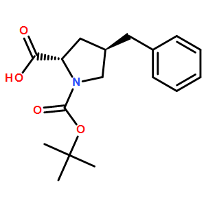 Boc-(2S,4R)-4-benzyl-1-(tert-butoxycarbonyl)pyrrolidine-2-carboxylicacid