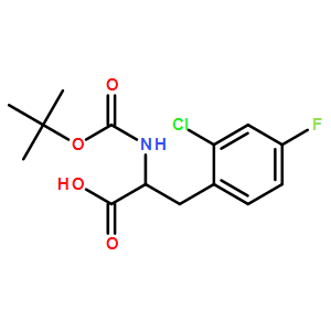 Boc-D-2-Chloro-4-fluorophe