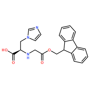 Fmoc-(R)-2-amino-3-(imidazol-1-yl)propanoicacid
