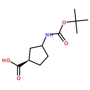 (-)-(1R,3S)-N-Boc-3-aminocyclopentanecarboxylicacid