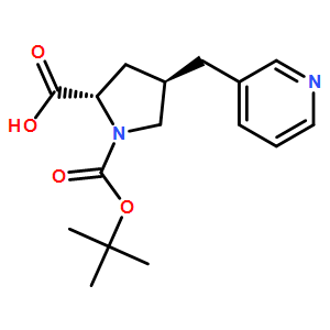 Boc-(2S,4R)-1-(tert-butoxycarbonyl)-4-(pyridin-3-ylmethyl)pyrrolidine-2-carboxylicacid