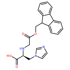 Fmoc-(S)-2-amino-3-(imidazol-1-yl)propanoicacid