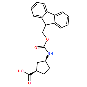 (-)-(1R,3S)-N-Fmoc-3-aminocyclopentanecarboxylicacid