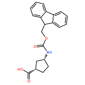 (+)-(1S,3R)-N-Fmoc-3-aminocyclopentanecarboxylicacid