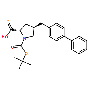 Boc-(2S,4R)-4-(biphenyl-4-ylmethyl)-1-(tert-butoxycarbonyl)pyrrolidine-2-carboxylicacid