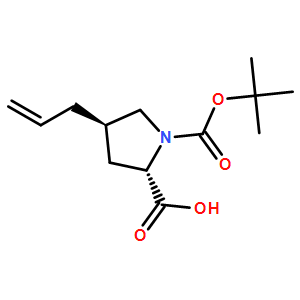 Boc-(2S,4R)-4-allyl-1-(tert-butoxycarbonyl)pyrrolidine-2-carboxylicacid