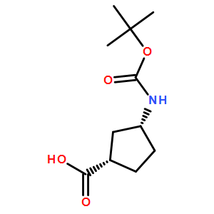 (+)-(1S,3R)-N-Boc-3-aminocyclopentanecarboxylicacidacid