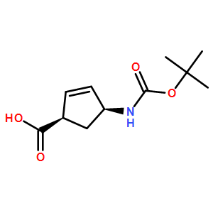 (+)-(1R,4S)-N-Boc-4-aminocyclopent-2-enecarboxylicacid