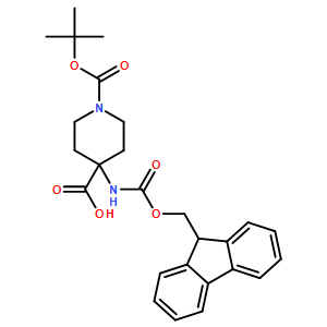 1-Boc-4-(Fmoc-amino)-piperidine-4-carboxylicacid