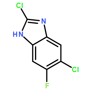 2,6-dichloro-5-fluoro-1H-Benzimidazole