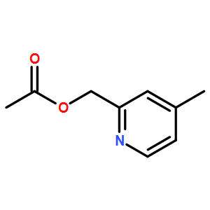 4-methyl-2-Pyridinemethanol 2-acetate