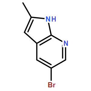 5-Bromo-2-methyl-1H-pyrrolo[2,3-b]pyridine