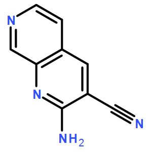 2-amino-1,7-Naphthyridine-3-carbonitrile