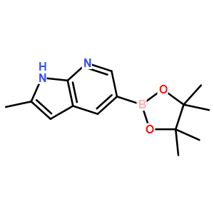 2-methyl-5-(4,4,5,5-tetramethyl-1,3,2-dioxaborolan-2-yl)-1H-Pyrrolo[2,3-b]pyridine