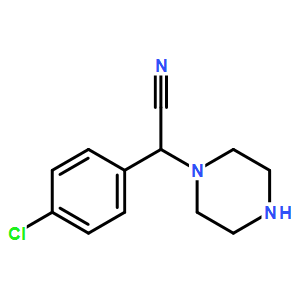 a-(4-chlorophenyl)-1-Piperazineacetonitrile