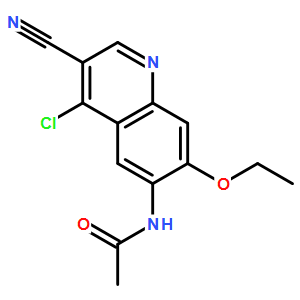 N-(4-chloro-3-cyano-7-ethoxyquinolin-6-yl)acetamide