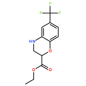 ethyl 6-(trifluoromethyl)-3,4-dihydro-2H-benzo[b][1,4]oxazine-2-carboxylate