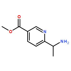 6-(1-aminoethyl)-3-Pyridinecarboxylic acid methyl ester