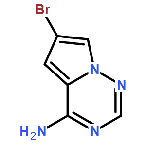 6-bromo-Pyrrolo[2,1-f][1,2,4]triazin-4-amine