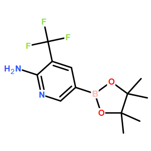 5-(4,4,5,5-tetramethyl-1,3,2-dioxaborolan-2-yl)-3-(trifluoromethyl)-2-Pyridinamine