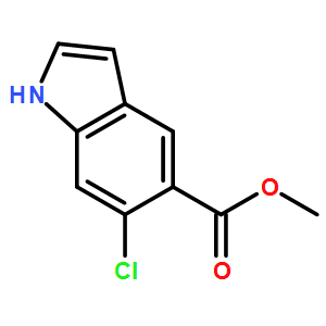 6-chloro-1H-Indole-5-carboxylic acid methyl ester