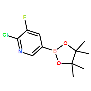 2-chloro-3-fluoro-5-(4,4,5,5-tetramethyl-1,3,2-dioxaborolan-2-yl)-Pyridine